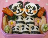 お弁当に❤はんぺんパンダくん❤作り方6写真