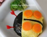 黄色いてんとう虫のおにぎり弁当（キャラ弁作り方7写真