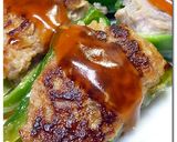 豚肉詰めピーマン♪甘酢餡♪作り方5写真