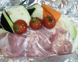 簡単!チキンのホイル包み作り方3写真