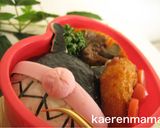 バイキンマンおにぎりの作り方作り方10写真