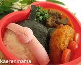 バイキンマンおにぎりの作り方作り方8写真