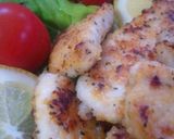 レモンで♪鶏ムネ肉のバジルチーズ焼き作り方4写真
