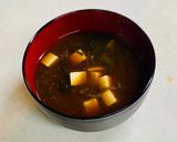 海藻味噌汁！作り方4写真
