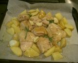鶏肉のローズマリー風味　チーズのせ作り方6写真