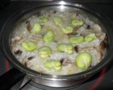 簡単！リゾット風 in そら豆作り方5写真
