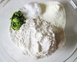 抹茶ミルクあずきパン作り方2写真
