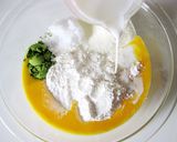 抹茶ミルクあずきパン作り方3写真