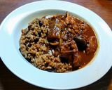 SDGs 小豆の茹で汁でカレーを煮込む作り方8写真