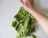 抹茶ミルクあずきパン作り方5写真