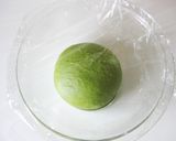 抹茶ミルクあずきパン作り方7写真