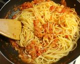 フレッシュトマトとツナのパスタ作り方5写真