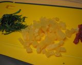 簡単★和風梅しそ炒飯作り方1写真