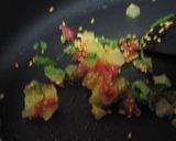 簡単★和風梅しそ炒飯作り方2写真