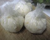 レンジで2分、一口肉まん作り方4写真