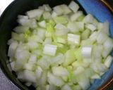 鶏肉・大根・セロリ・大豆の中華風炒め作り方3写真