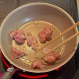 鶏ももとブロッコリーのトマトクリームパスタ♪作り方2写真