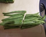 緑の野菜とベーコンのペペロンチーノ作り方2写真