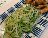 節約❗️レンチンもやしと豆苗炒め作り方6写真