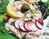 🦊道産子❄白子のチタタプ盛り🐟️タチなめろう丨タツ作り方4写真