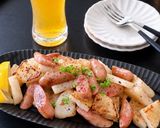 ウインナーと長芋のガーリバタ醤油炒め作り方4写真