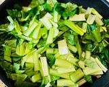 【作りおき】豚バラ厚揚げ小松菜炒め作り方9写真