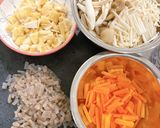 ツナと塩昆布の炊き込みご飯(しっかり味)作り方2写真