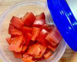 夏野菜の冷たい前菜 お茶うけ 中華サラダ作り方14写真