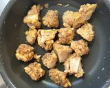 ★唐揚復活★スーパーの冷えた唐揚で親子丼作り方4写真