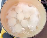長芋とエビだんごのたいたん作り方5写真