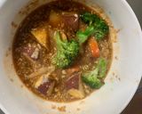 根菜茄子白菜コク旨ウスター味温野菜サラダ作り方9写真
