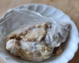 よだれ鶏とブロッコリーのデパ地下サラダ作り方1写真