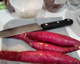 作り置きに♪さつまいものレモン煮作り方1写真