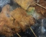 豚バラの野菜巻き串カツ😋作り方6写真