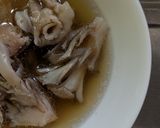 簡単★舞茸と豚こま肉のコンソメスープ作り方2写真