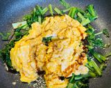 卵たっぷり小松菜の中華炒め作り方4写真