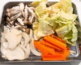 寒い日に!野菜たっぷり!ちゃんぽん風鍋作り方2写真