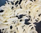 新玉ねぎとふんわり卵の炒め物作り方3写真