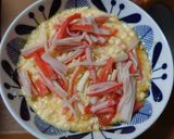 卵&豆腐のふわふわ焼き(レンチン簡単)作り方3写真