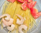 ワンパンで簡単！生トマトのクリームパスタ作り方2写真
