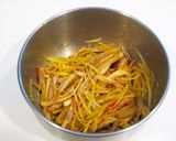 ねぎ豚（ピリ辛味噌和え）作り方3写真