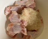 たっぷりきのこと手羽元の塩麹焼き作り方1写真