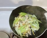 セロリと魚の炒め物作り方3写真