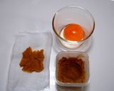 ✿黄身の味噌漬け✿作り方1写真