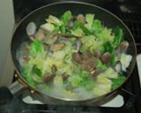 あさりと春キャベツのパスタ作り方3写真