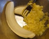 バナナのもちもちパンケーキ作り方1写真
