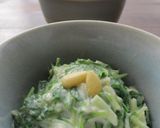 きぬさやとひじきの豆乳カラシ酢味噌和え作り方5写真