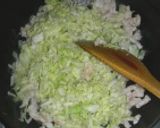 鶏味噌丼作り方3写真