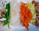 野菜たっぷりナポリタン作り方2写真