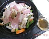 タジン鍋の蒸し野菜作り方2写真